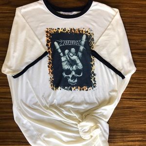 Boutique Metallica tee size L